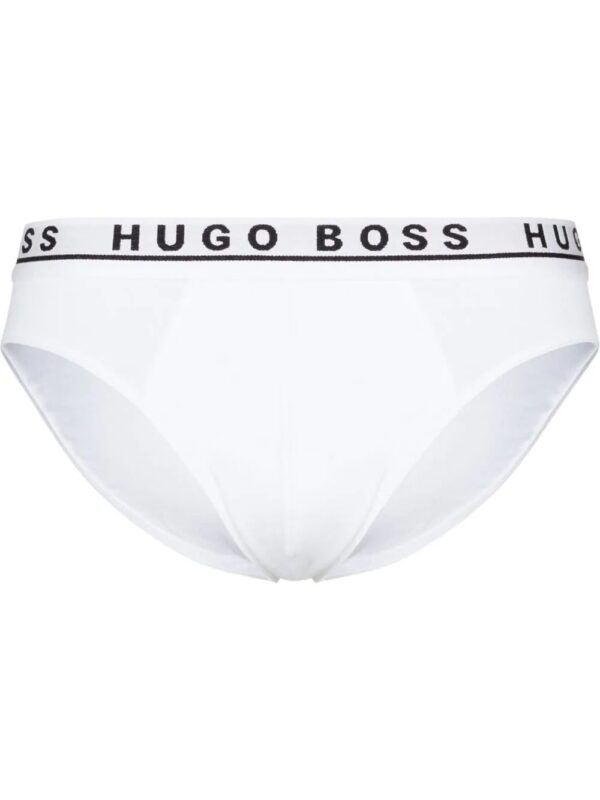 BOSS  three pack logo-waistband briefs