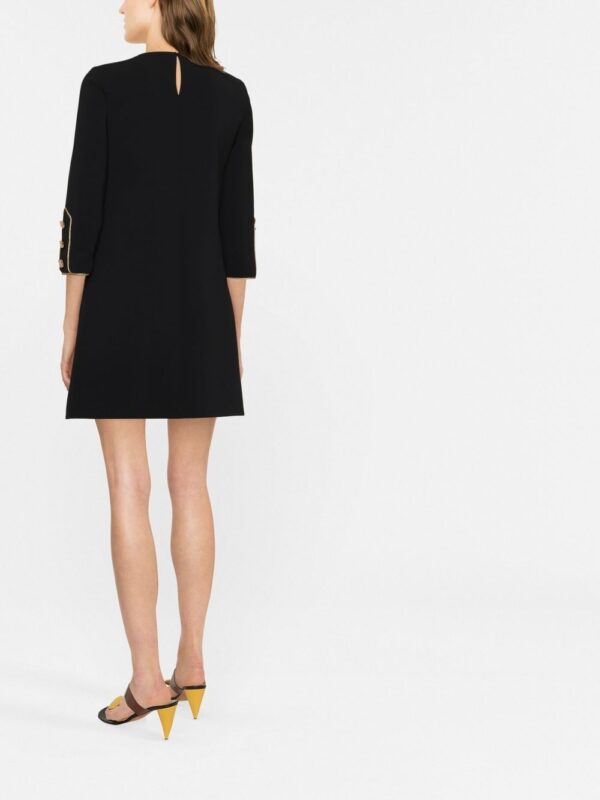 Moschino contrast-trimmed mini dress - Image 2