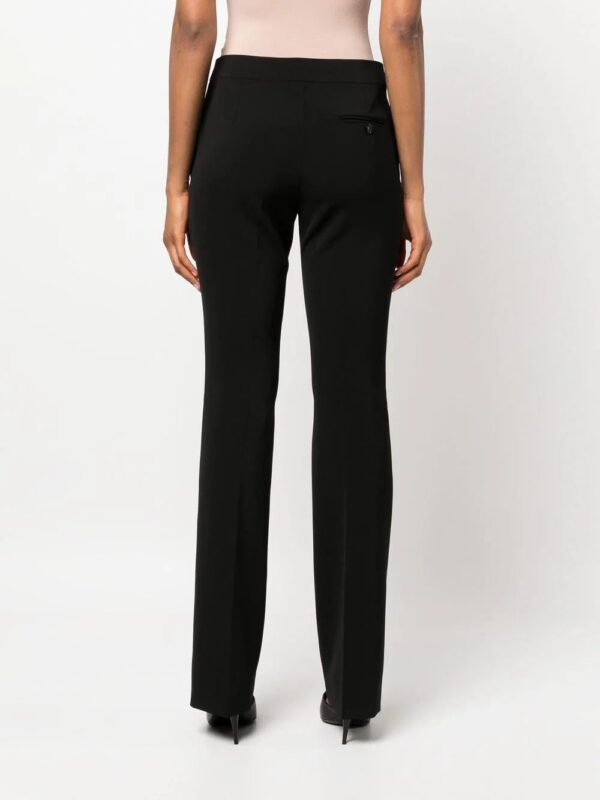 Moschino  flared mid-rise trousers - Image 4