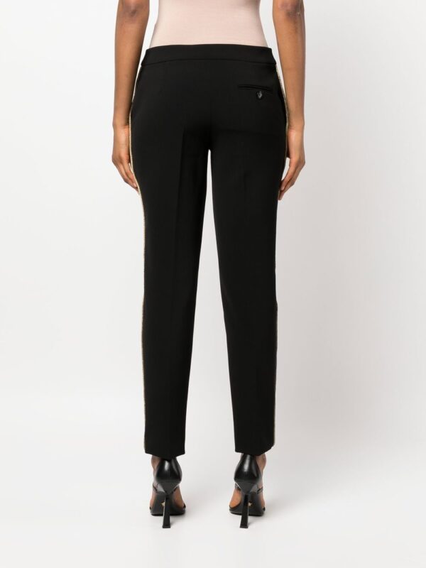 Moschino  tapered side-stripe trousers - Image 4