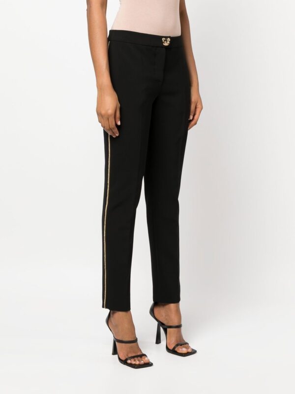 Moschino  tapered side-stripe trousers - Image 3