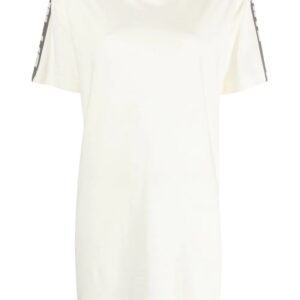 Off-White  side-stripe T-shirt dress