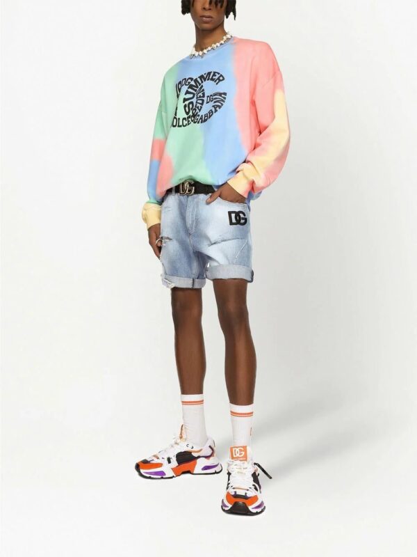 Dolce & Gabbana  distressed denim shorts - Image 2