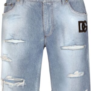 Dolce & Gabbana  distressed denim shorts