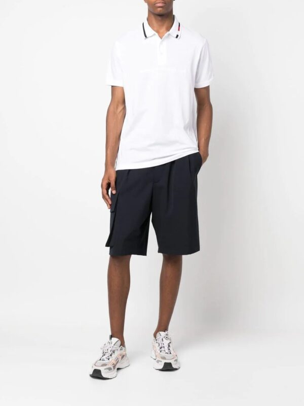 Tommy Hilfiger  logo-print cotton polo shirt