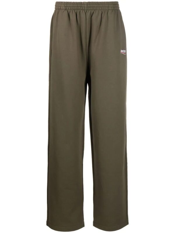 Balenciaga  Political Campaign embroidered track pants