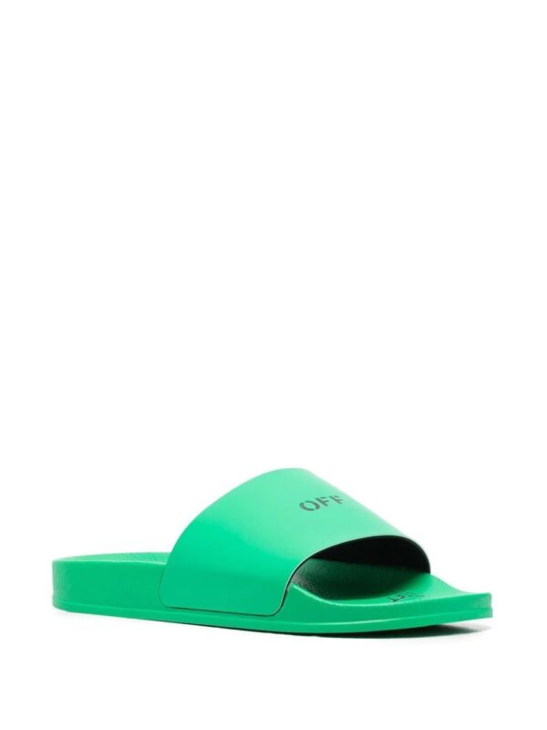 Off-White  logo-print slides - Image 2