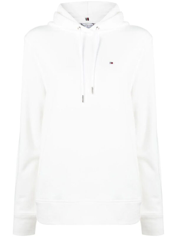 Tommy Hilfiger  logo-embroidered drawstring hoodie
