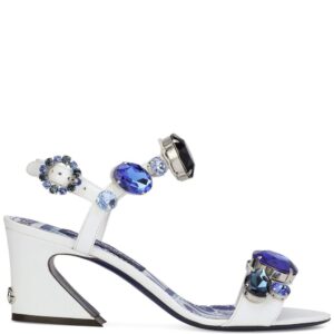 Dolce & Gabbana  embellished geometric-heel 60mm sandals