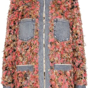 Dolce & Gabbana  fur-effect jacquard jacket