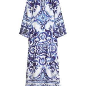 Dolce & Gabbana  printed kaftan dress