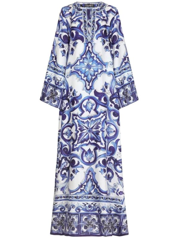Dolce & Gabbana  printed kaftan dress