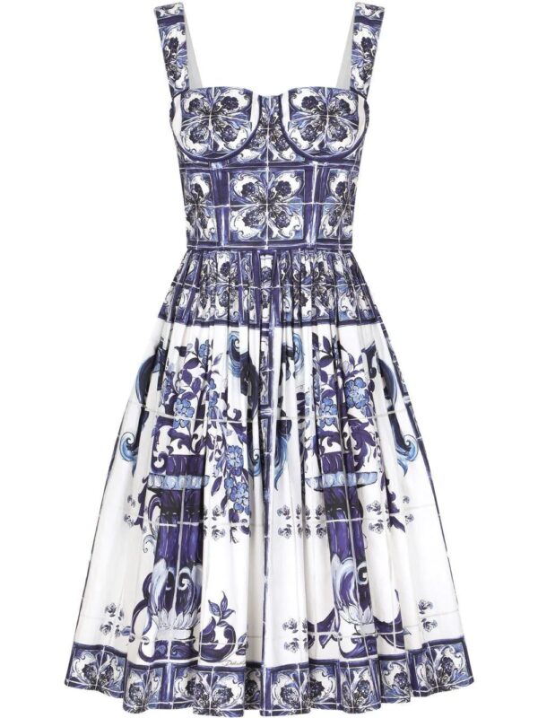 Dolce & Gabbana  printed short dress