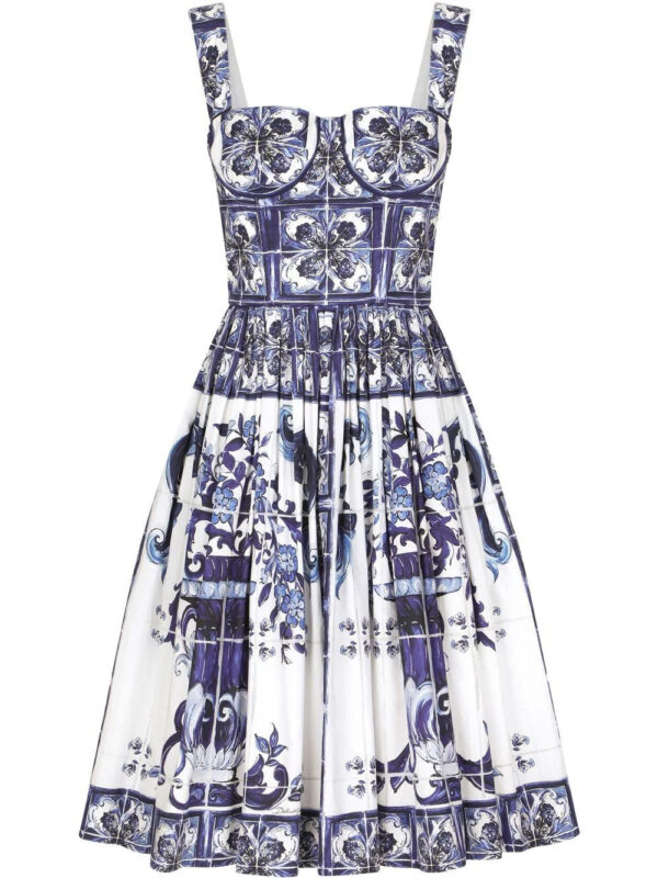 Dolce & Gabbana  printed short dress
