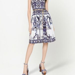Dolce & Gabbana printed short dress