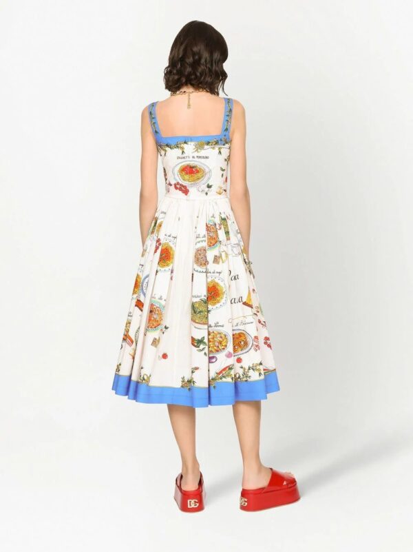 Dolce & Gabbana  graphic-print shirtdress - Image 4