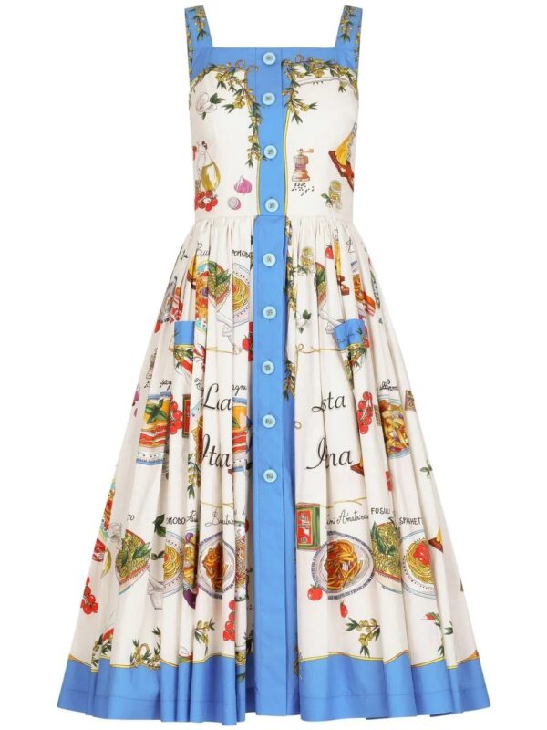 Dolce & Gabbana  graphic-print shirtdress