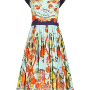 Dolce & Gabbana fruit-print A-line dress
