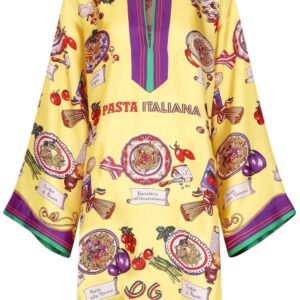 Dolce & Gabbana  graphic-print kaftan