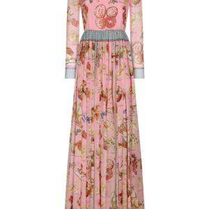 Dolce & Gabbana  graphic-print maxi dress