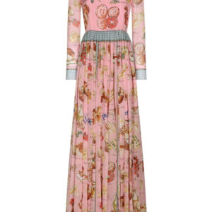 Dolce & Gabbana graphic-print maxi dress