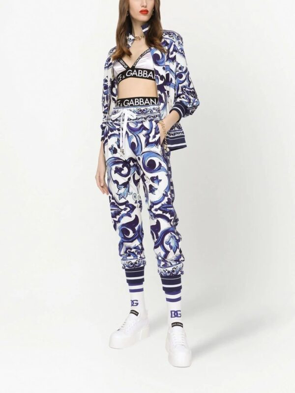 Dolce & Gabbana  Majolica-print bomber jacket - Image 2