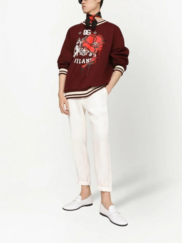 Dolce & Gabbana  graphic-print cotton sweatshirt - Image 2
