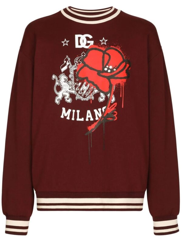 Dolce & Gabbana  graphic-print cotton sweatshirt