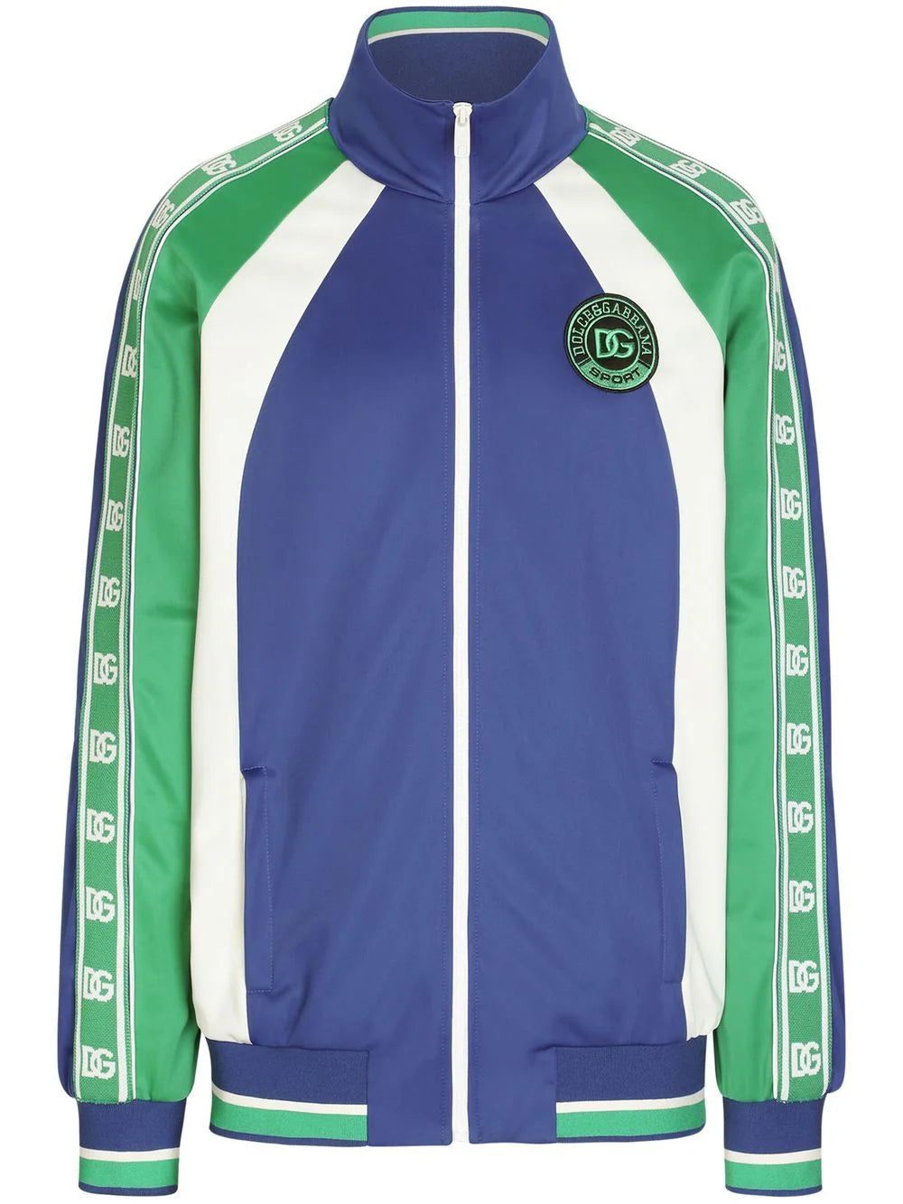 Dolce & Gabbana colour-block track jacket