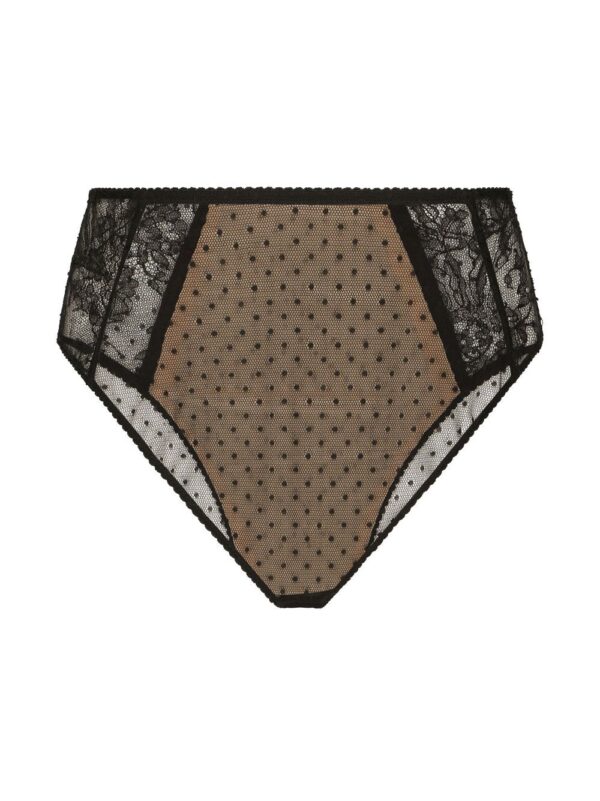 Dolce & Gabbana  high-waisted lace briefs - Image 3