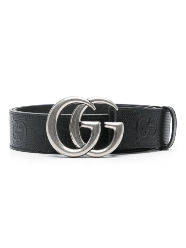 Louis Vuitton GG Marmont embossed belt