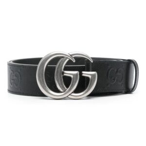 Gucci  GG Marmont embossed belt