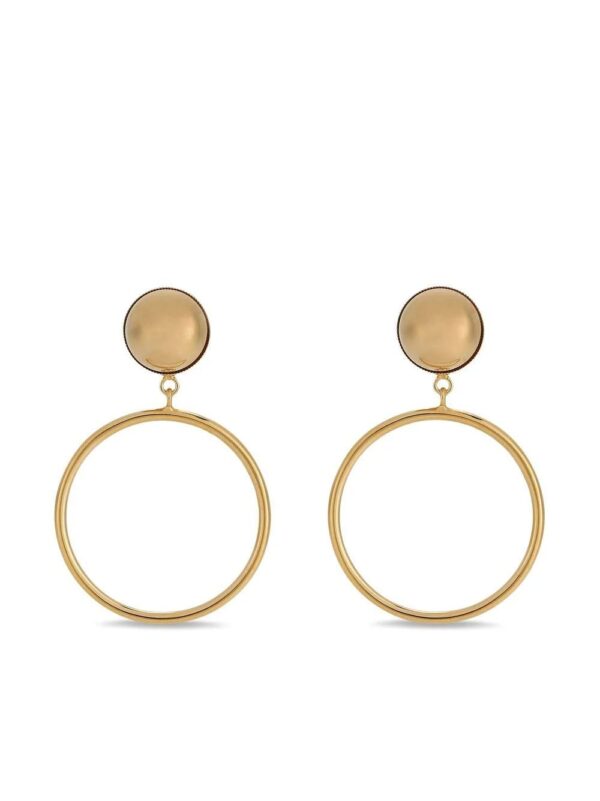 Dolce & Gabbana  hoop drop clip-on earrings