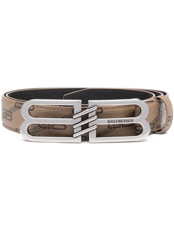 Balenciaga BB Signature 30 monogram belt
