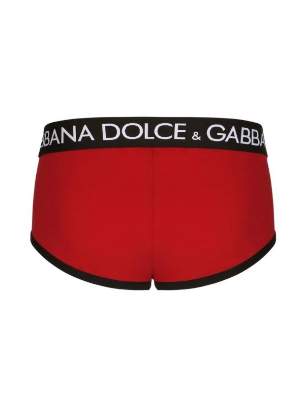 Dolce & Gabbana  logo-waist stretch-cotton briefs - Image 3