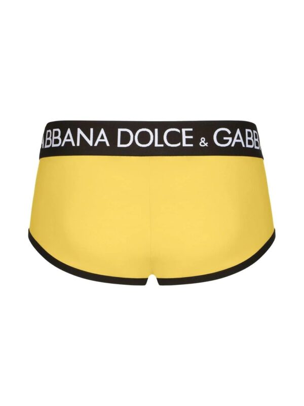 Dolce & Gabbana  logo-waist stretch-cotton briefs - Image 3
