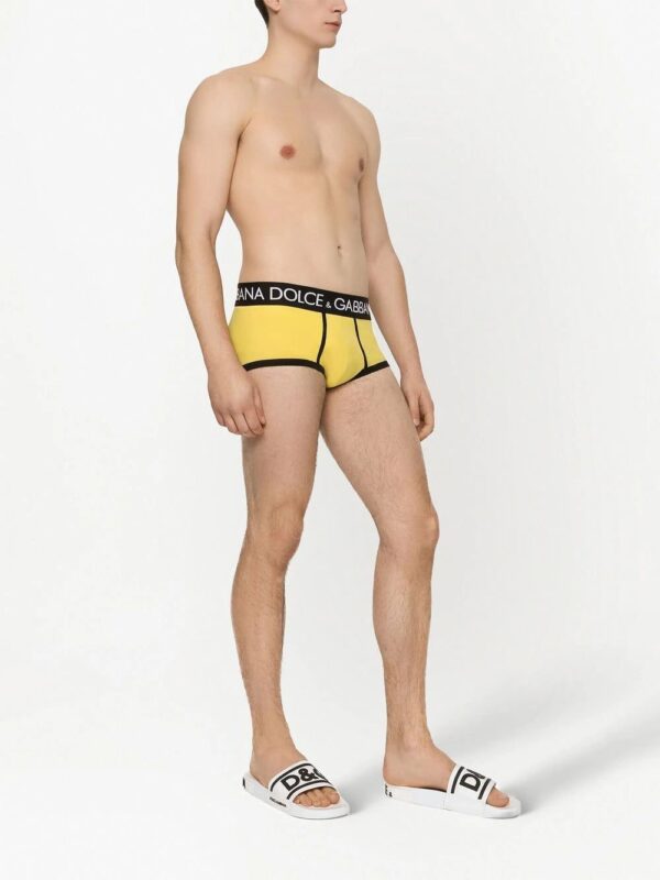 Dolce & Gabbana  logo-waist stretch-cotton briefs - Image 2