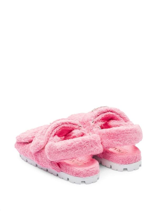 Prada  terrycloth slingback sandals - Image 3