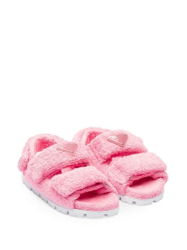 Prada  terrycloth slingback sandals - Image 2