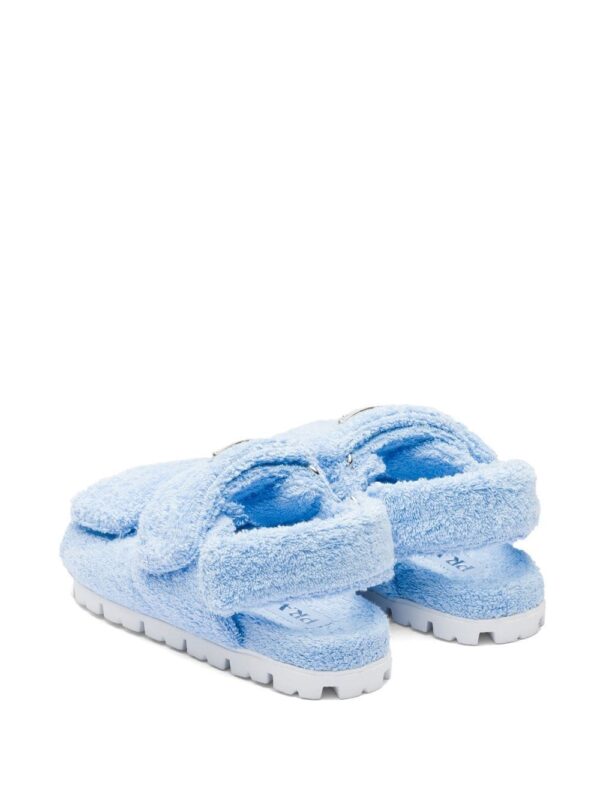 Prada  terrycloth slingback sandals - Image 3