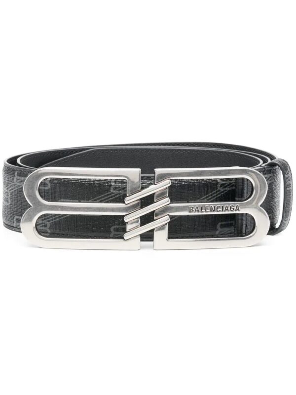 Balenciaga BB logo buckle belt
