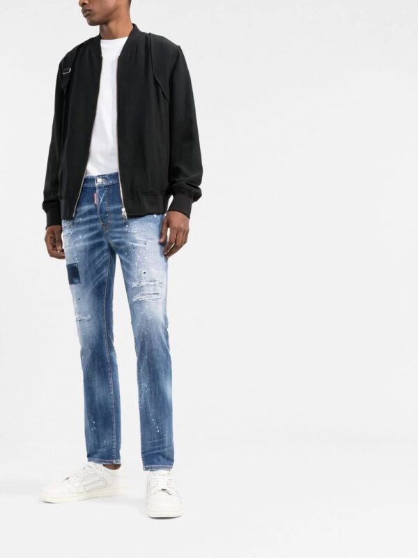Dsquared2  bleach ripped jeans - Image 2