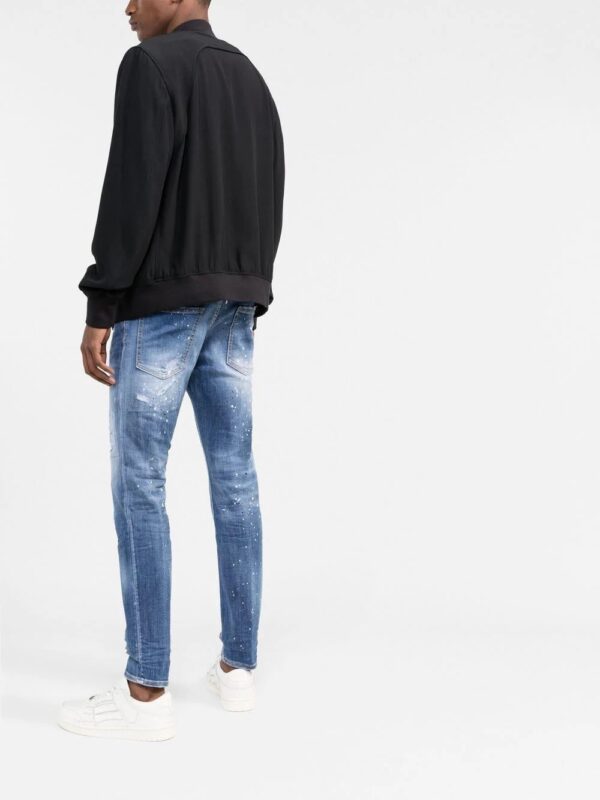 Dsquared2  bleach ripped jeans - Image 4