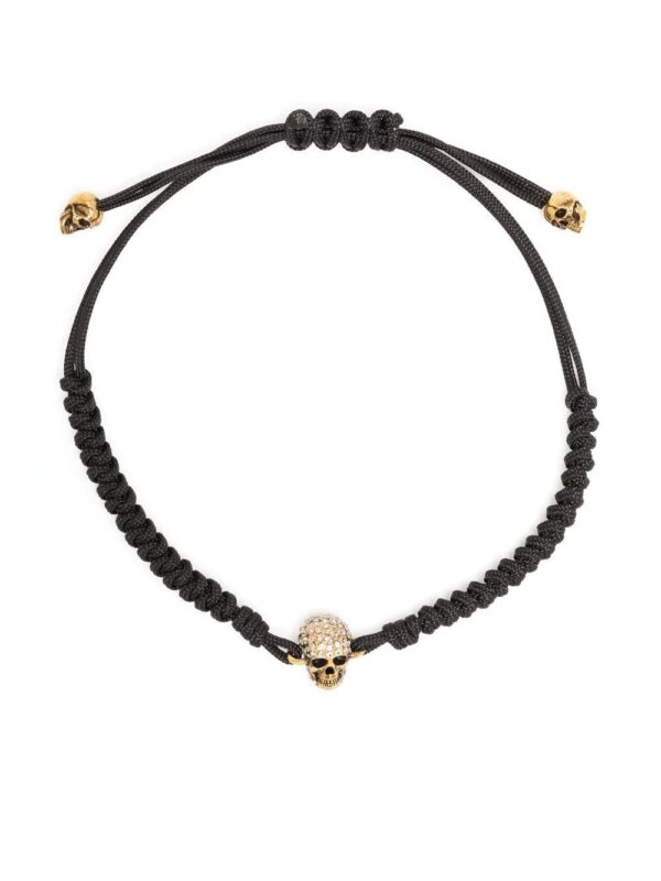 Alexander McQueen  skull charm bracelet