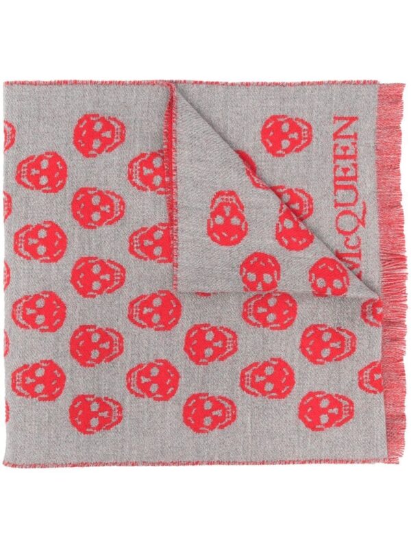 Alexander McQueen  all-over skull-print scarf
