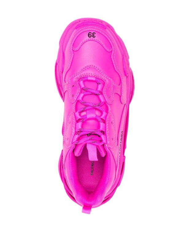 Balenciaga  Triple S chunky-sole sneakers - Image 4