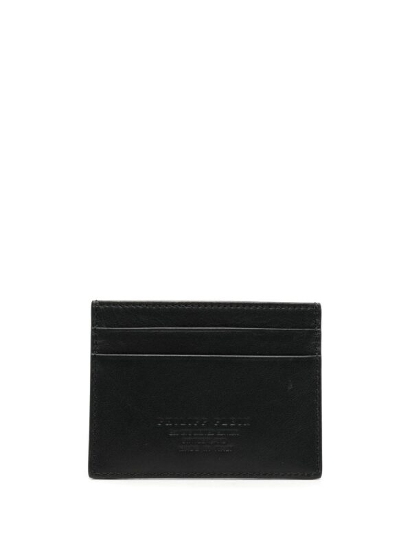 Philipp Plein French hexagon-print cardholder - Image 2