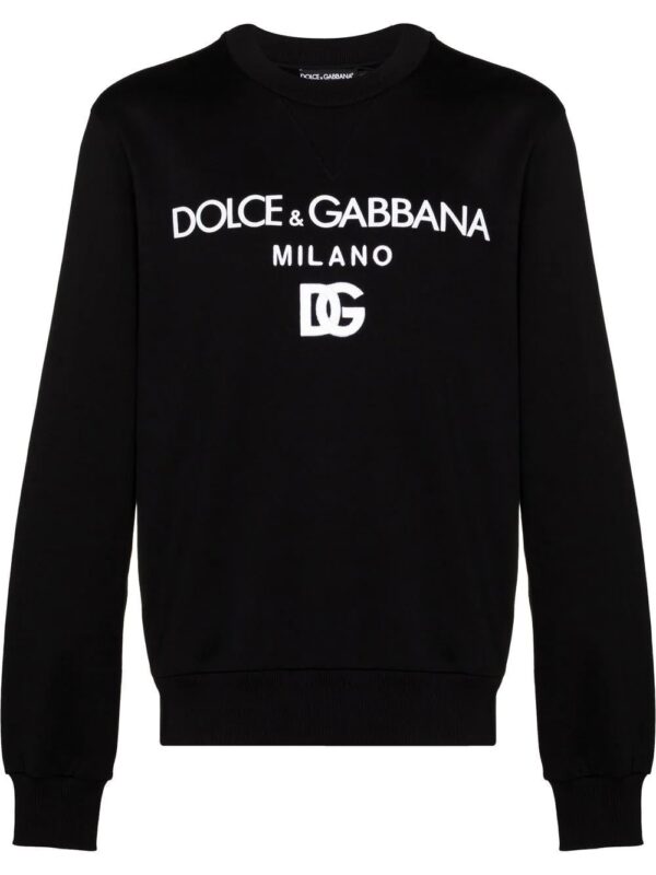 Dolce & Gabbana  logo-print crew neck sweatshirt