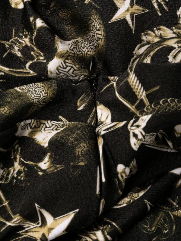 Philipp Plein Scorpion-print mini dress - Image 6