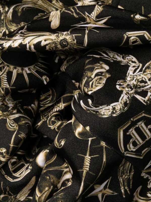 Philipp Plein Scorpion-print mini dress - Image 5